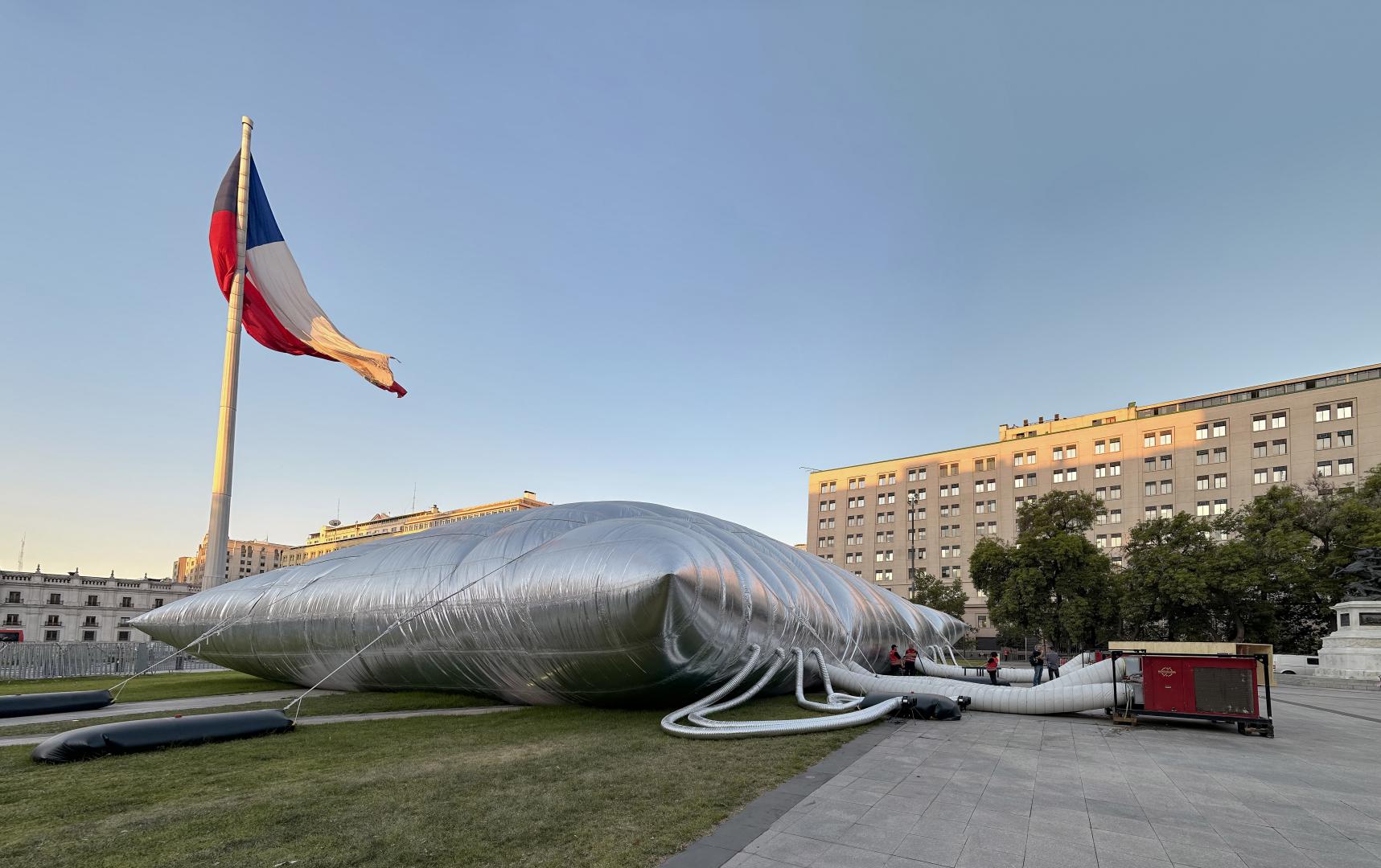 pavilion of the architecture biennale 2023 Smiljan Radić Clarke